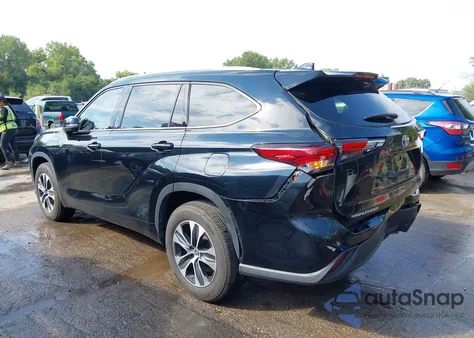 2020 Toyota Highlander Xle из США, поврежденный, VIN 5TDGZRAH8LS507274